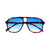 OVERSIZE VINTAGE STRIKING COLORED AVIATORS