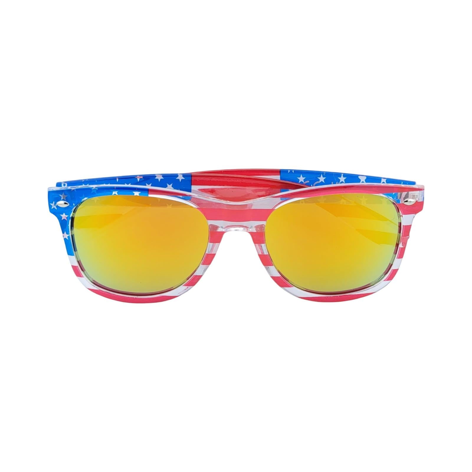 4th July US American Flag Classic Frame Glasses