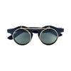 Retro Inspired Small 42mm Round Flip-Up Sunglasses / Glasses