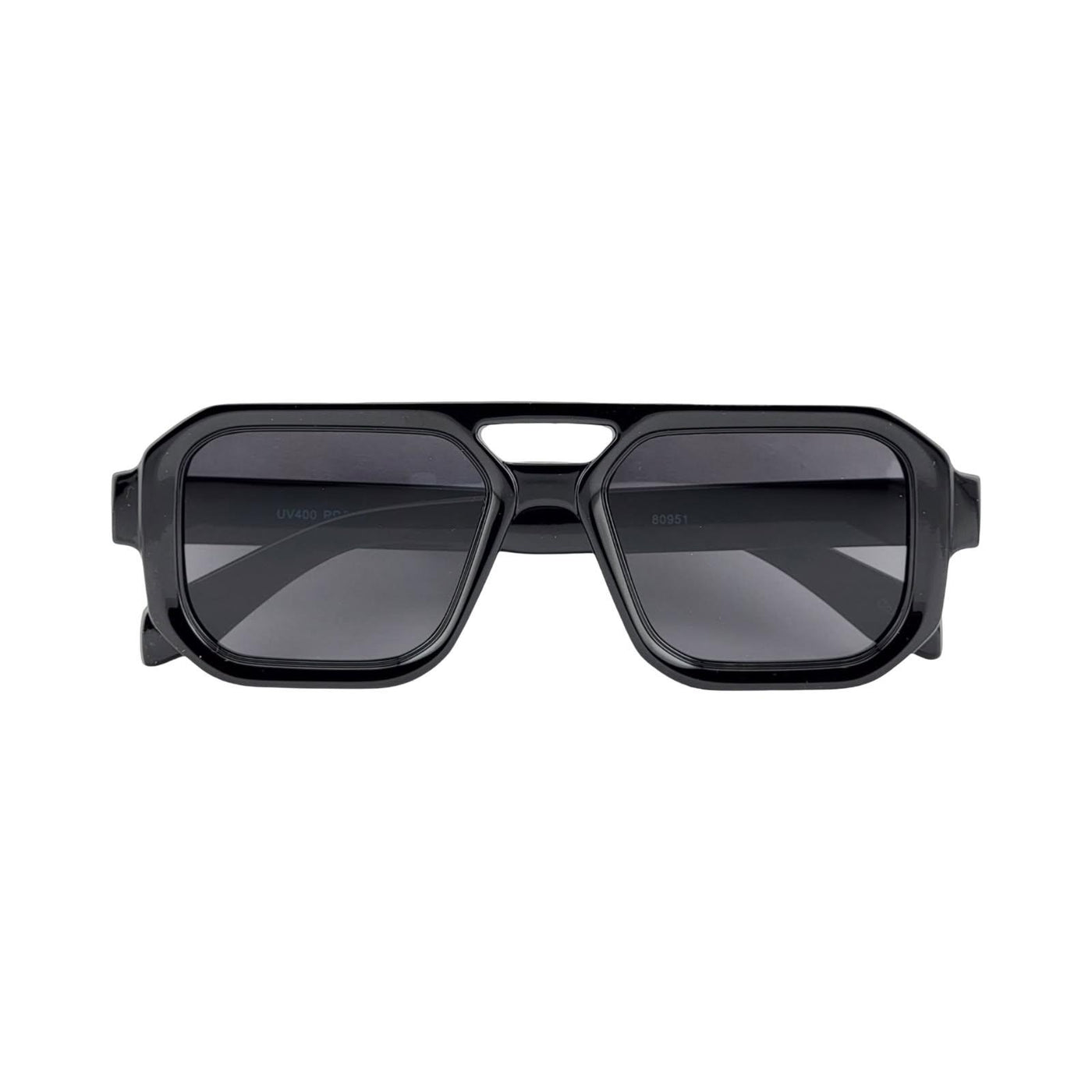 Flat Top Retro Rectangular Aviator Sunnies