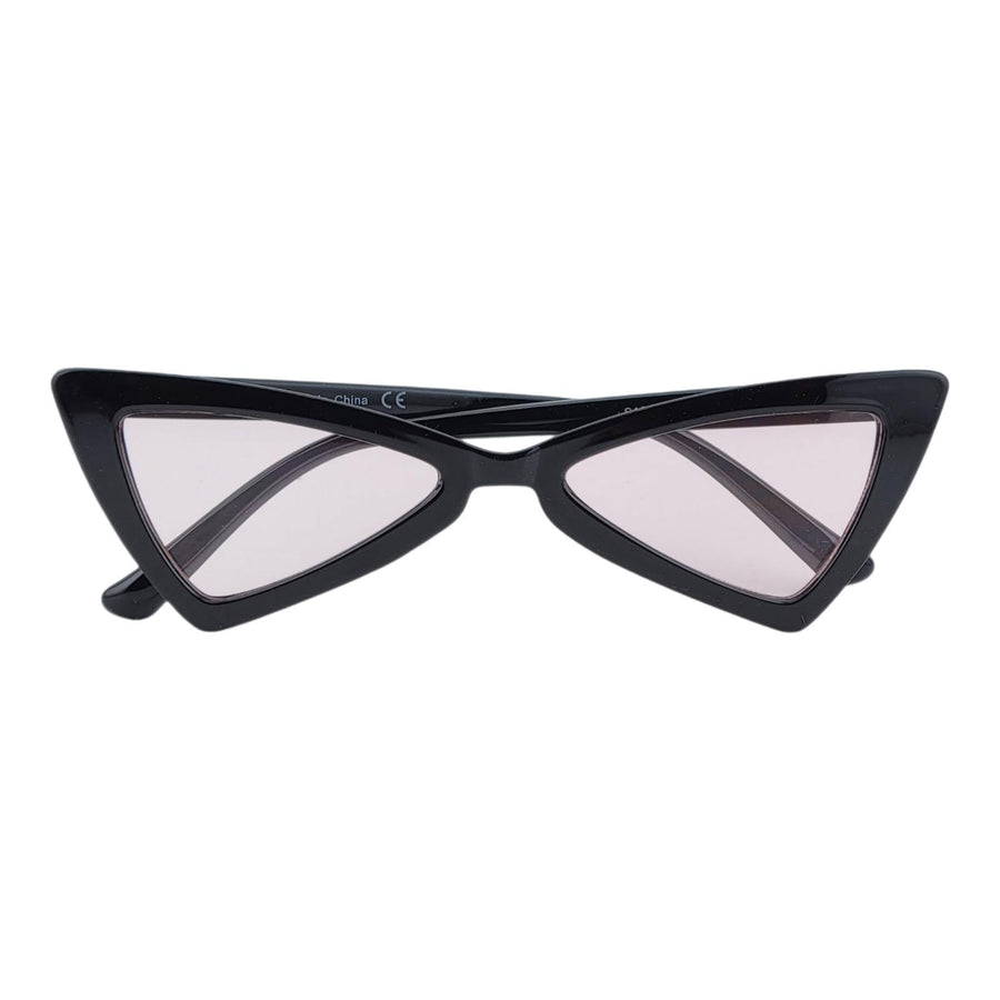 Sleek Chic Bow Tie Silhouette Sunnies