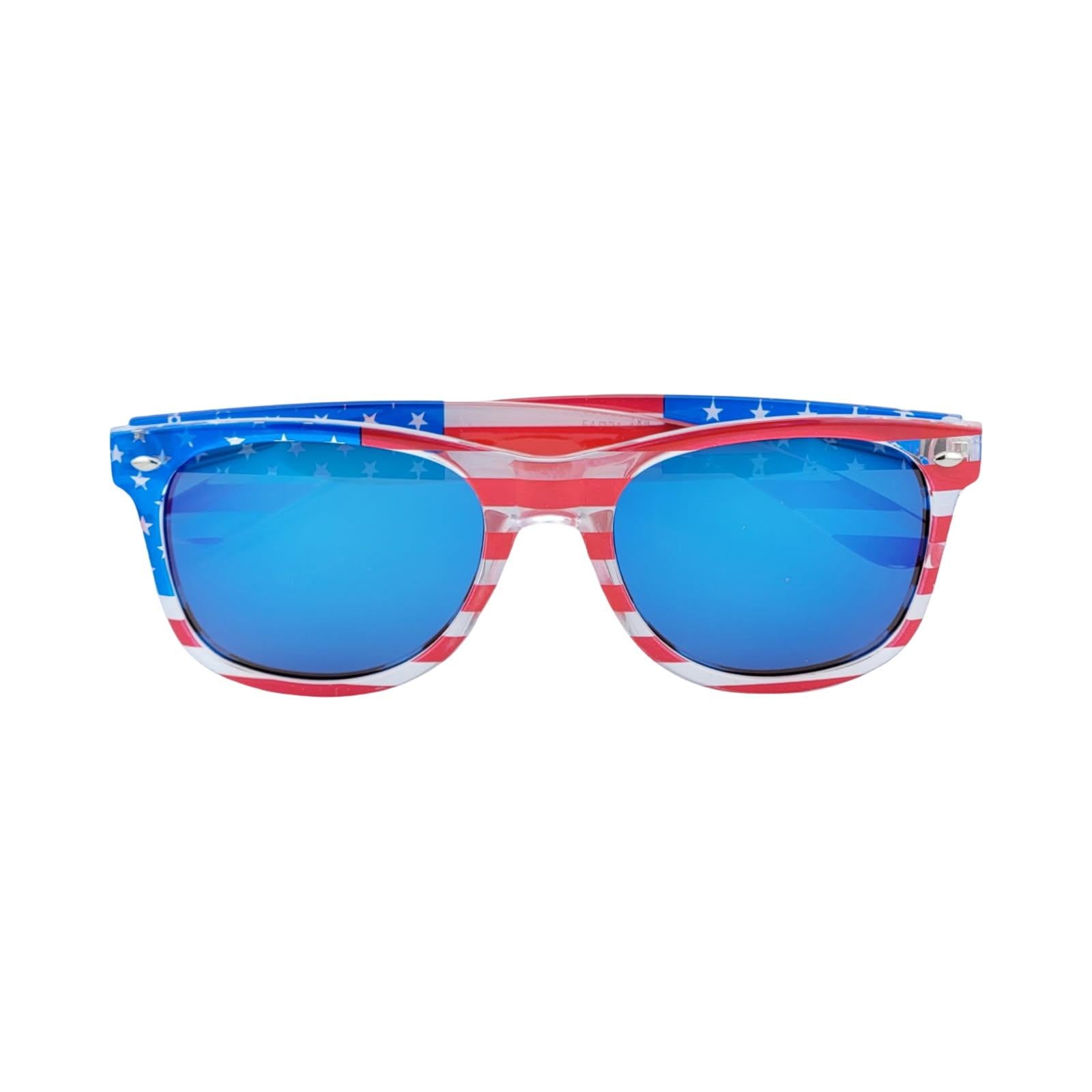 4th July US American Flag Classic Frame Glasses