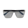 Sleek One Piece Flat Lens Cat Eye Sunnies