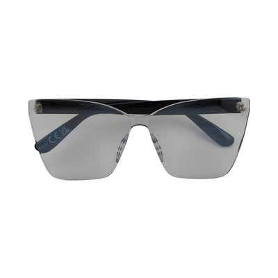 Sleek One Piece Flat Lens Cat Eye Sunnies