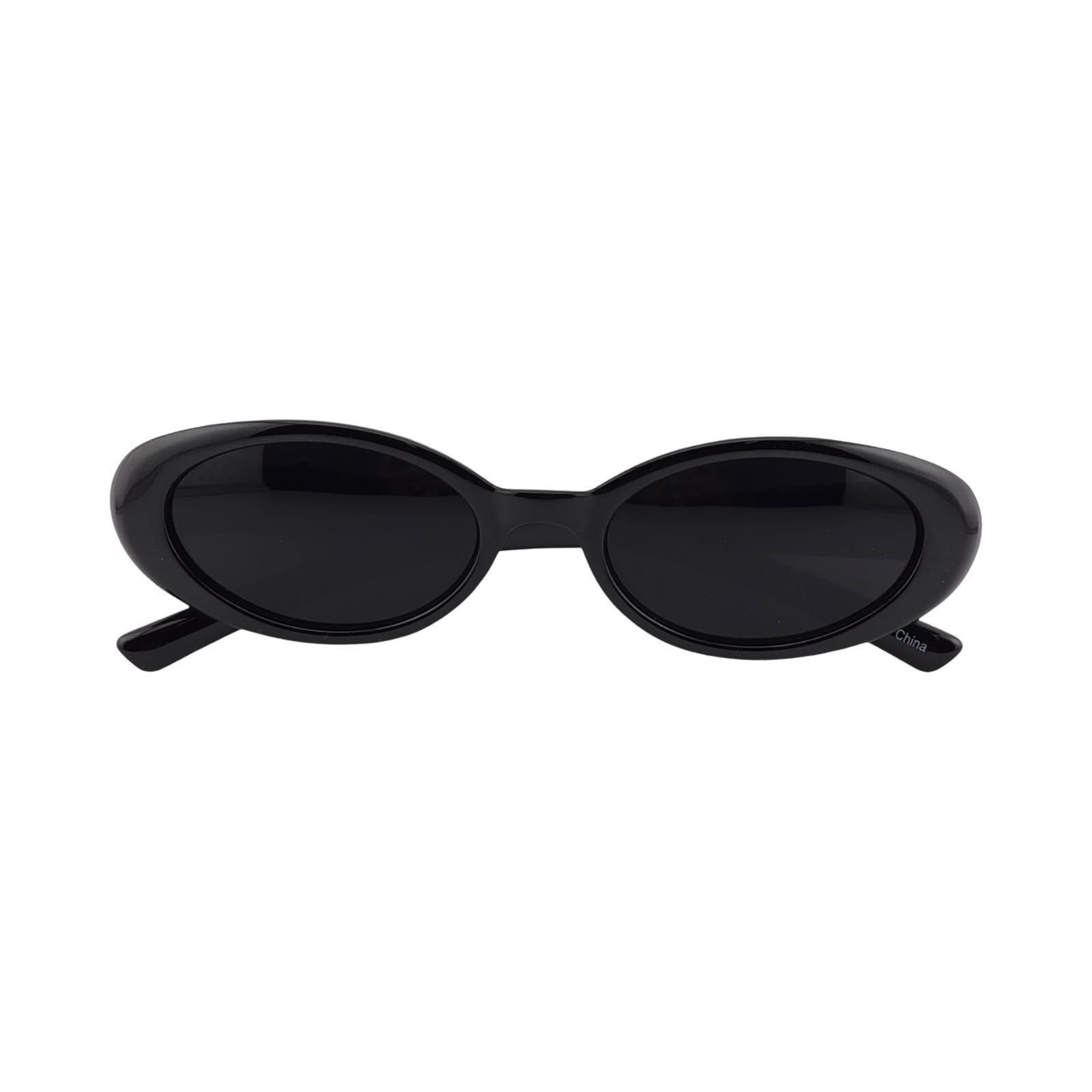 Narrow Cutesy Cat Eye Sunnies with Bow Detail