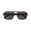 Flat Top Retro Rectangular Aviator Sunnies