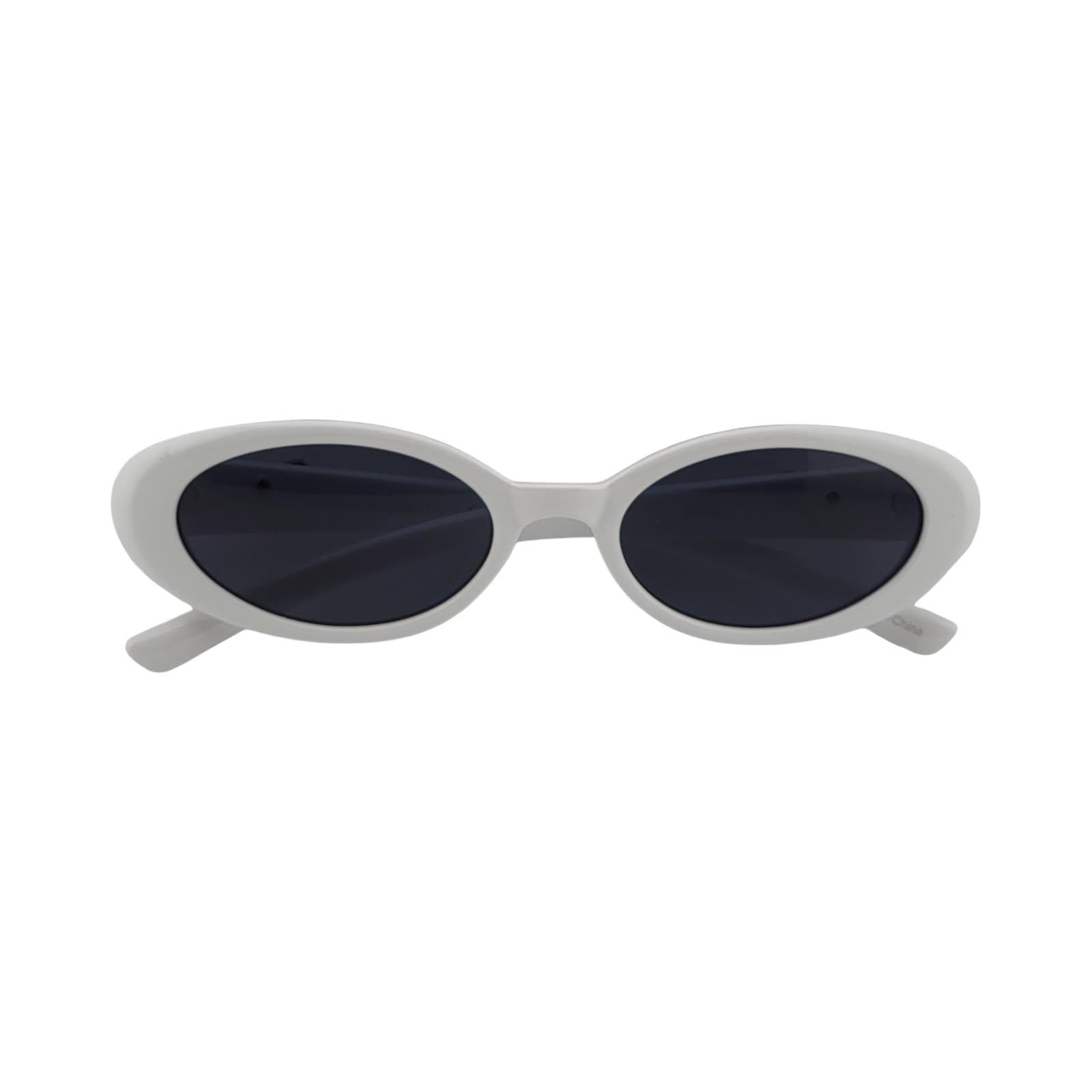 Narrow Cutesy Cat Eye Sunnies with Bow Detail