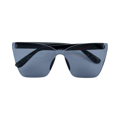 Sleek One Piece Flat Lens Cat Eye Sunnies