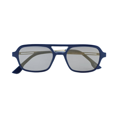 Sleek Slim Rectangular Aviator Sunnies