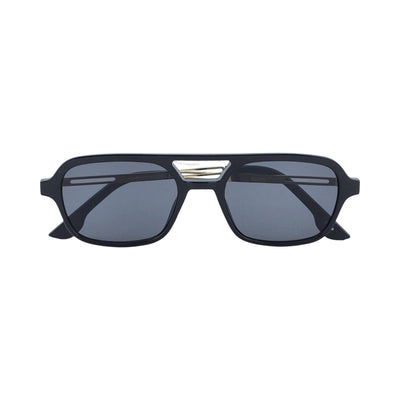 Sleek Slim Rectangular Aviator Sunnies