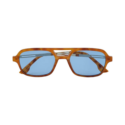 Sleek Slim Rectangular Aviator Sunnies