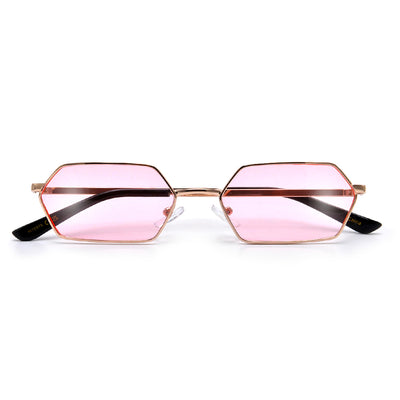 Slim Retro Slender Hexagonal Sunnies