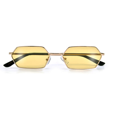 Slim Retro Slender Hexagonal Sunnies