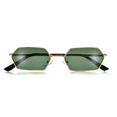 Slim Retro Slender Hexagonal Sunnies