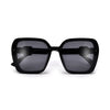 High Fashion Rimless Oversize Squared Out Sunnies