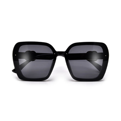 High Fashion Rimless Oversize Squared Out Sunnies