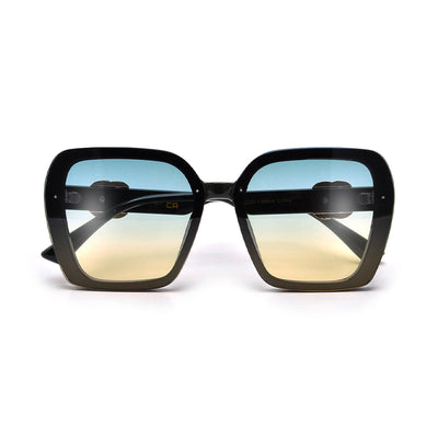 High Fashion Rimless Oversize Squared Out Sunnies