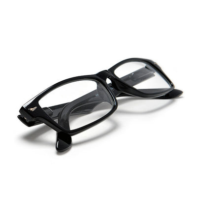 2 Pack Rectangular Clear Lens Casual Eyewear Glasses - Sunglass Spot