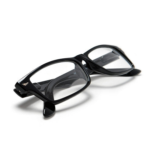 2 Pack Rectangular Clear Lens Casual Eyewear Glasses