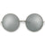 Vintage Inspired 45mm Small Round Thin Metal Sunglasses