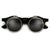 Retro Inspired Small 42mm Round Flip-Up Sunglasses / Glasses