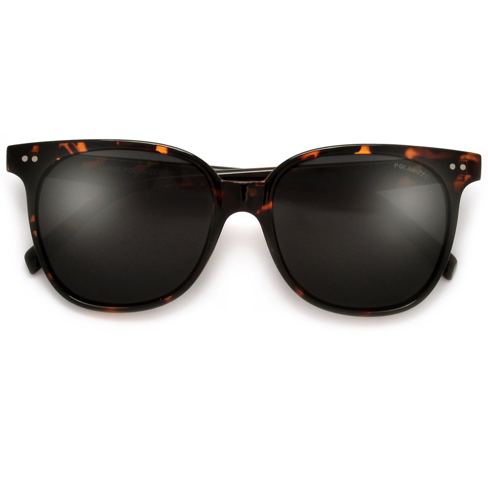 Polarized Modern Glamour Round Sunnies - Sunglass Spot