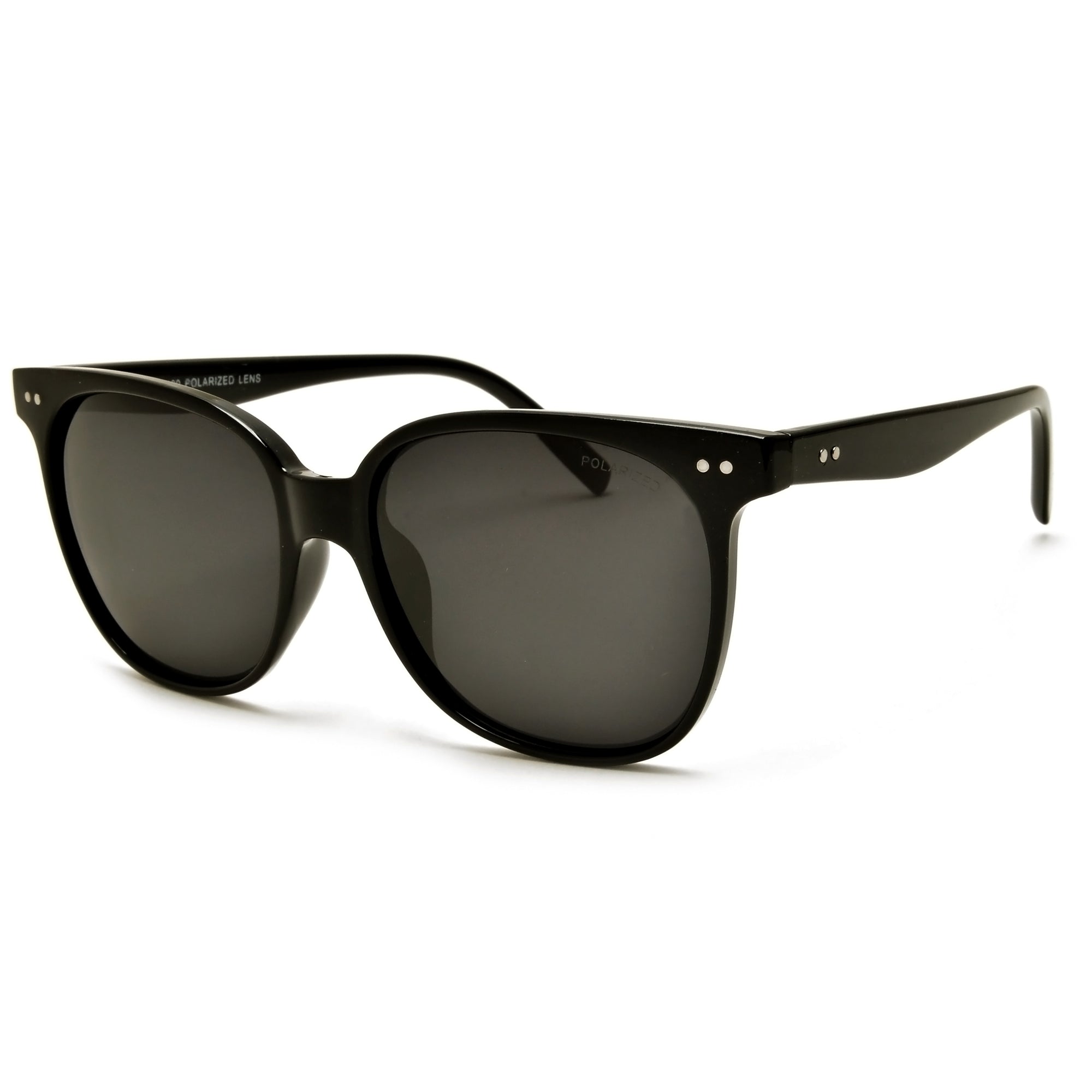 Polarized Modern Glamour Round Sunnies - Sunglass Spot
