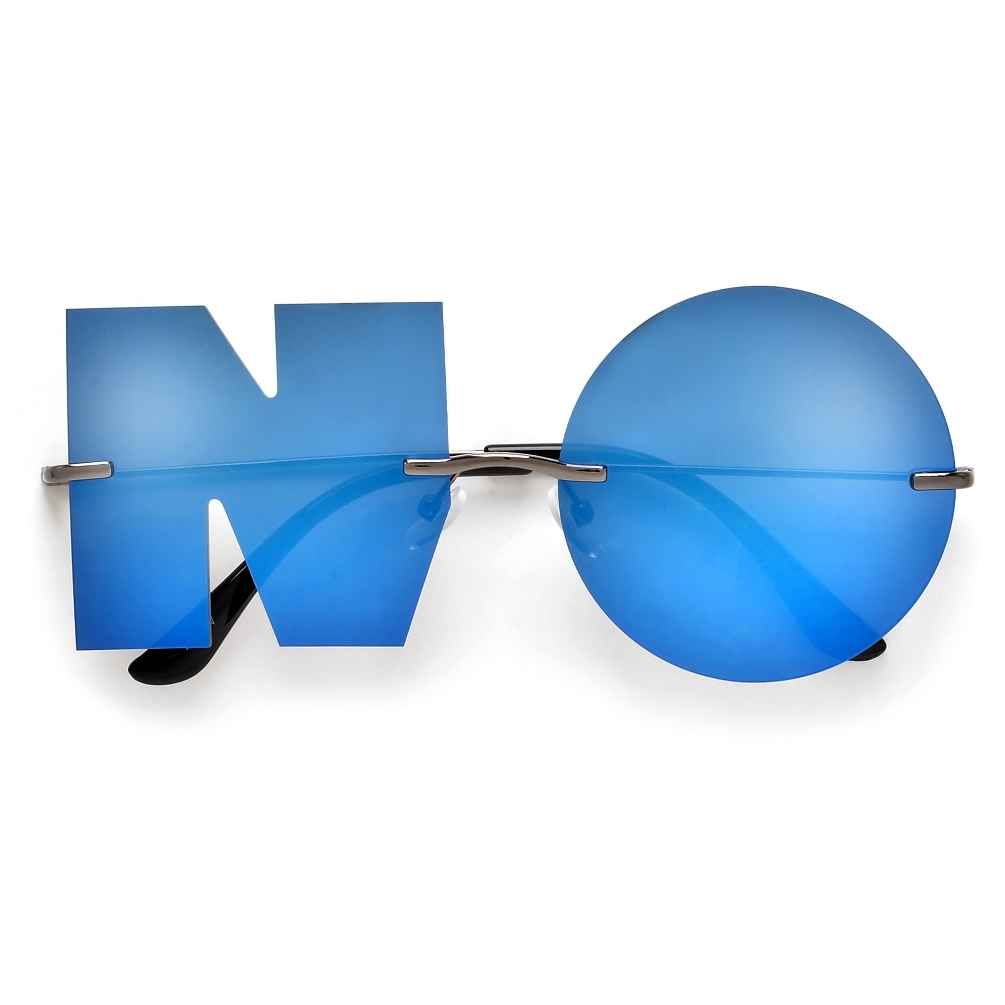 NO Means NO   Novelty Sunglasses