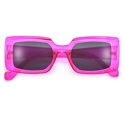 Bold Modern Appeal Rectangular Sunnies