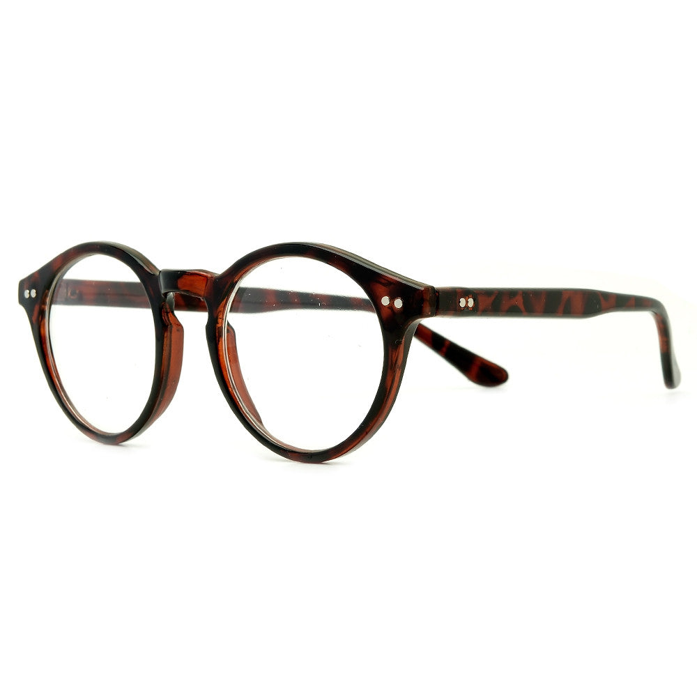 Vintage Round P3 Frame Clear Readers - Sunglass Spot