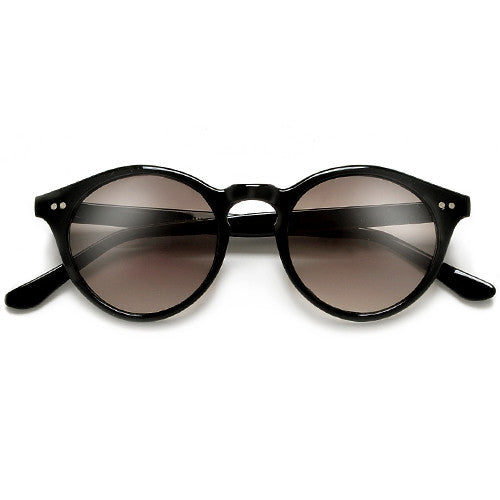 Vintage Round P3 Frame with Metal Inserted Studs Sunglasses