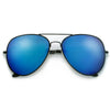 Original Classic Sleek Black Nickel Finish High Quality Aviator Sunglasses - Sunglass Spot