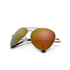 Premium Quality High Fashion 57mm Magenta Red Revo Aviator Sunglasses - Sunglass Spot