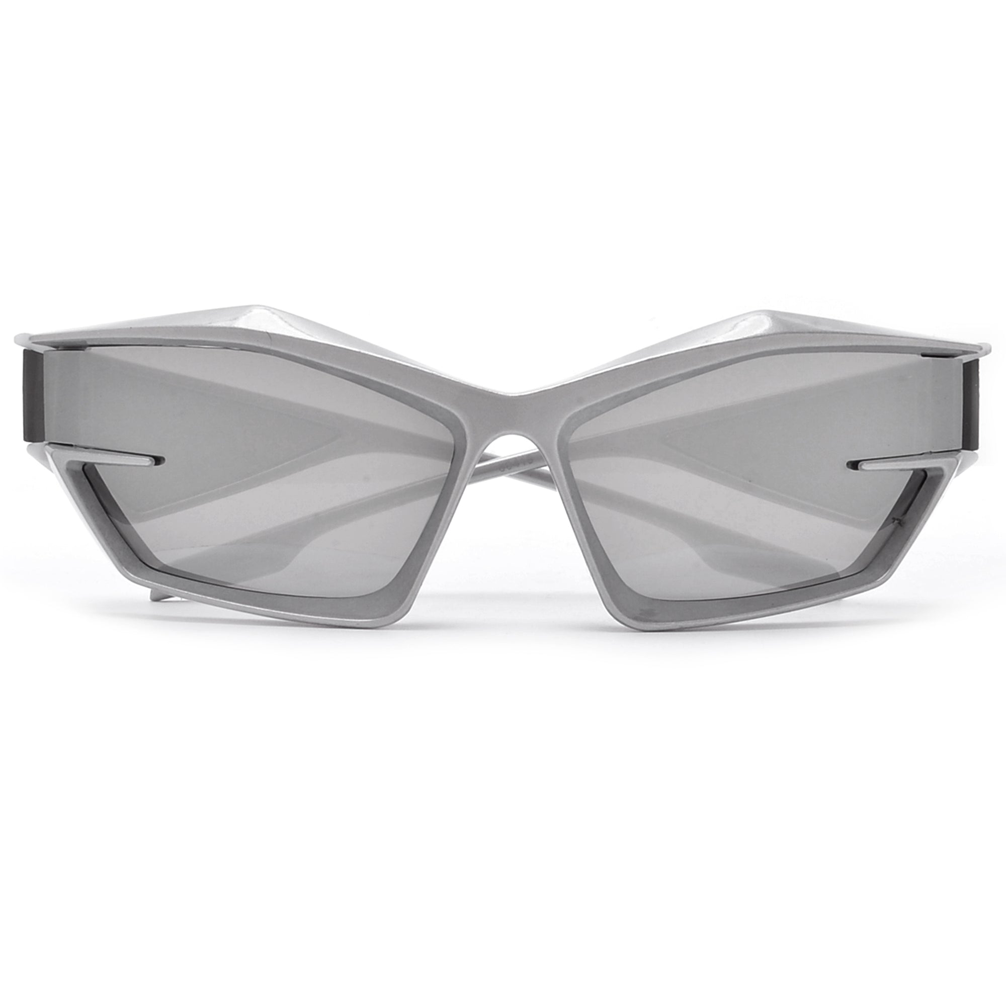 Oversize Ultra Edgy Side Window Temple Sunnies