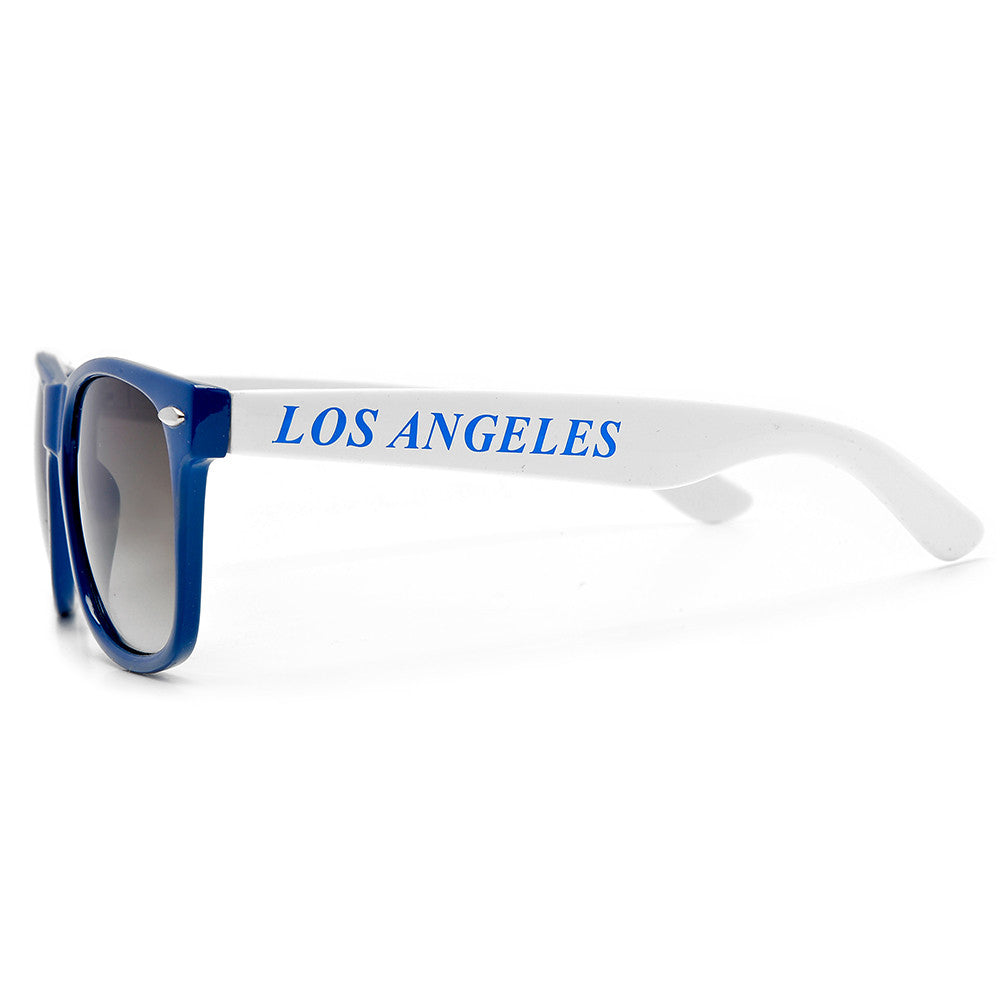 Los Angeles Blue Crew Sunglasses - Sunglass Spot