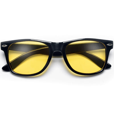 Functional Night Driving Lens Classic 80's Sunglasses - Sunglass Spot