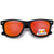 Polarized Colorful Mirrored Lens Classic 80's Style Sunglasses