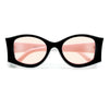 Bold Two Tone Narrow Tip Corner Sunnies