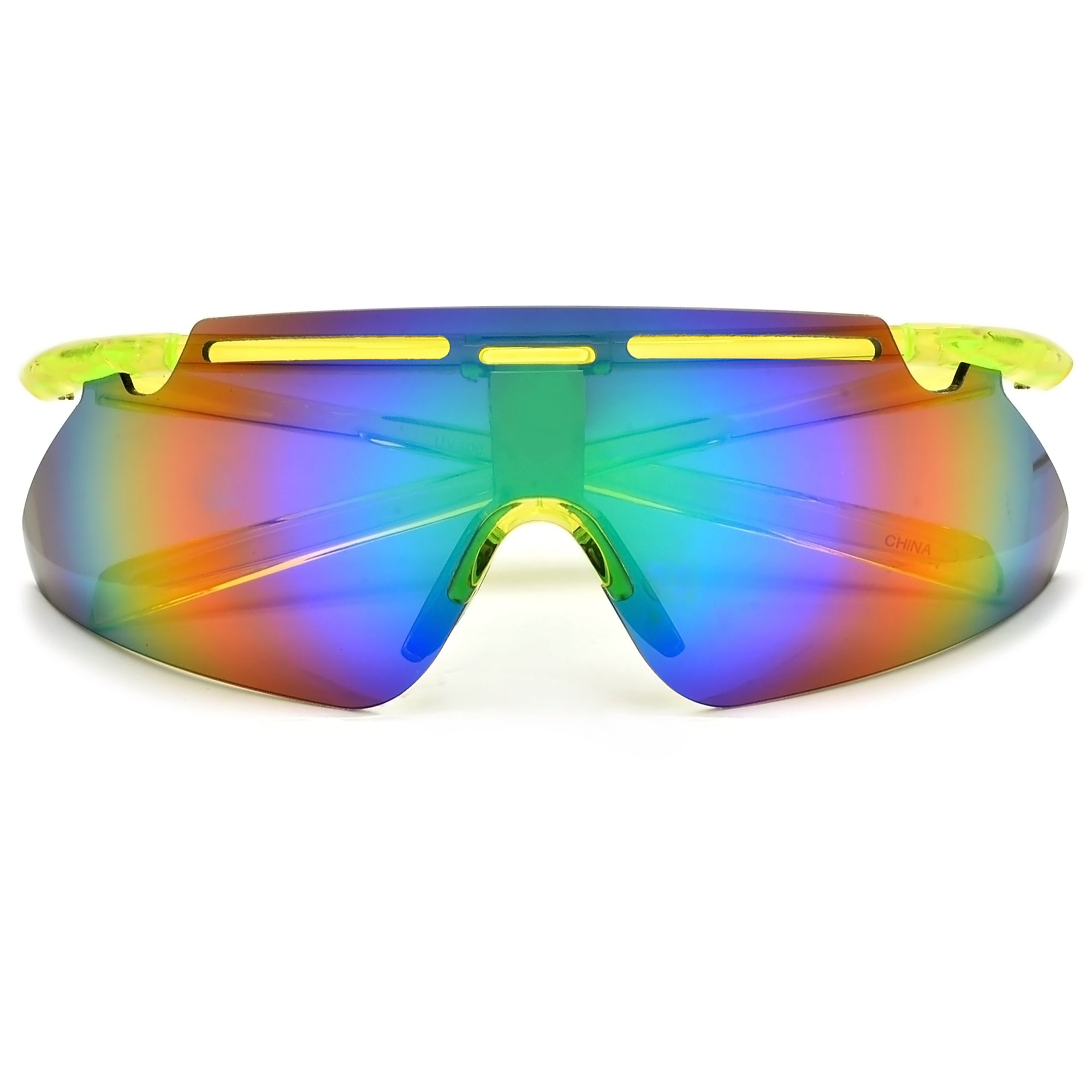 Full Wrap Around Rimless Sport Shields