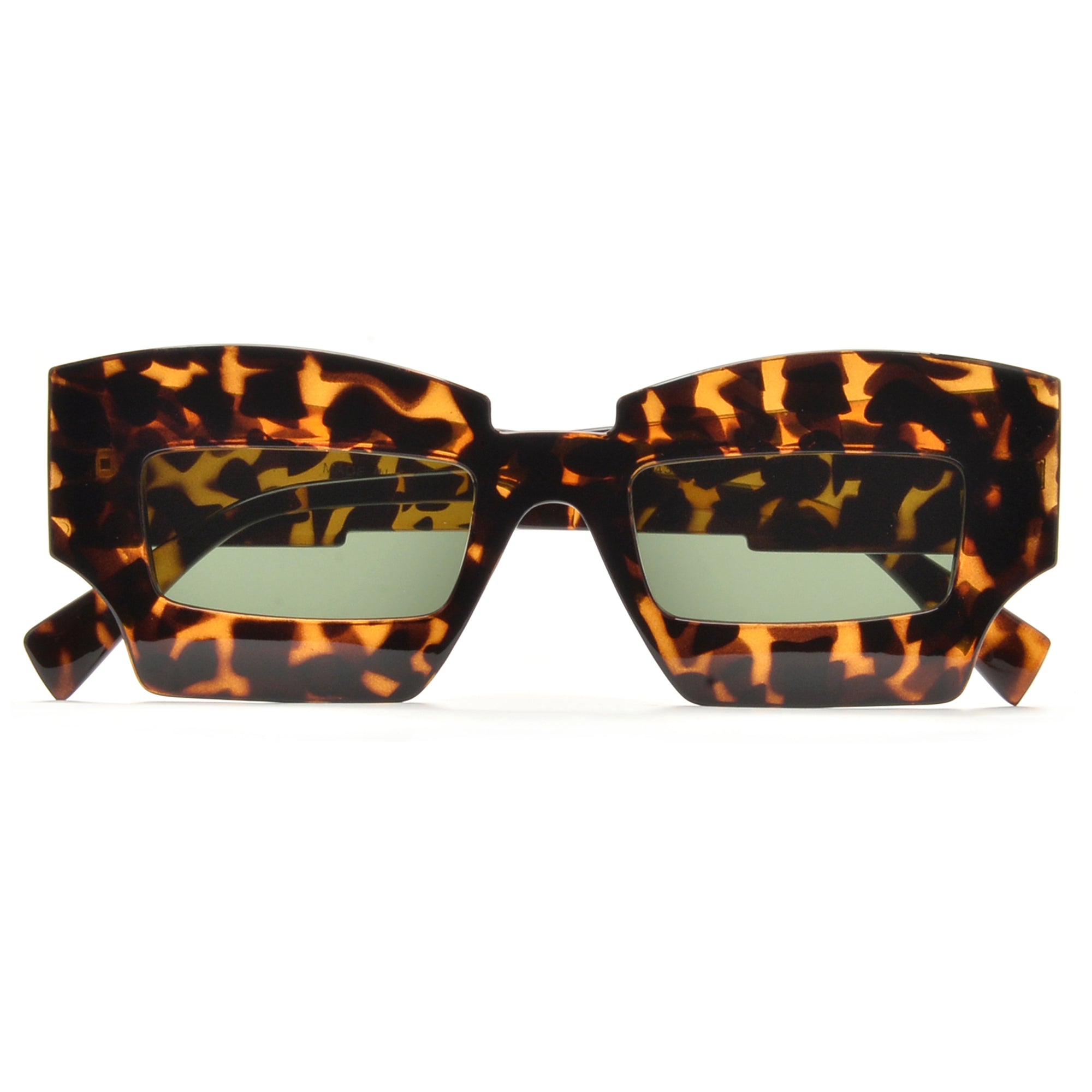 Geometric Stand Out Slim Rectangular Lens Sunnies
