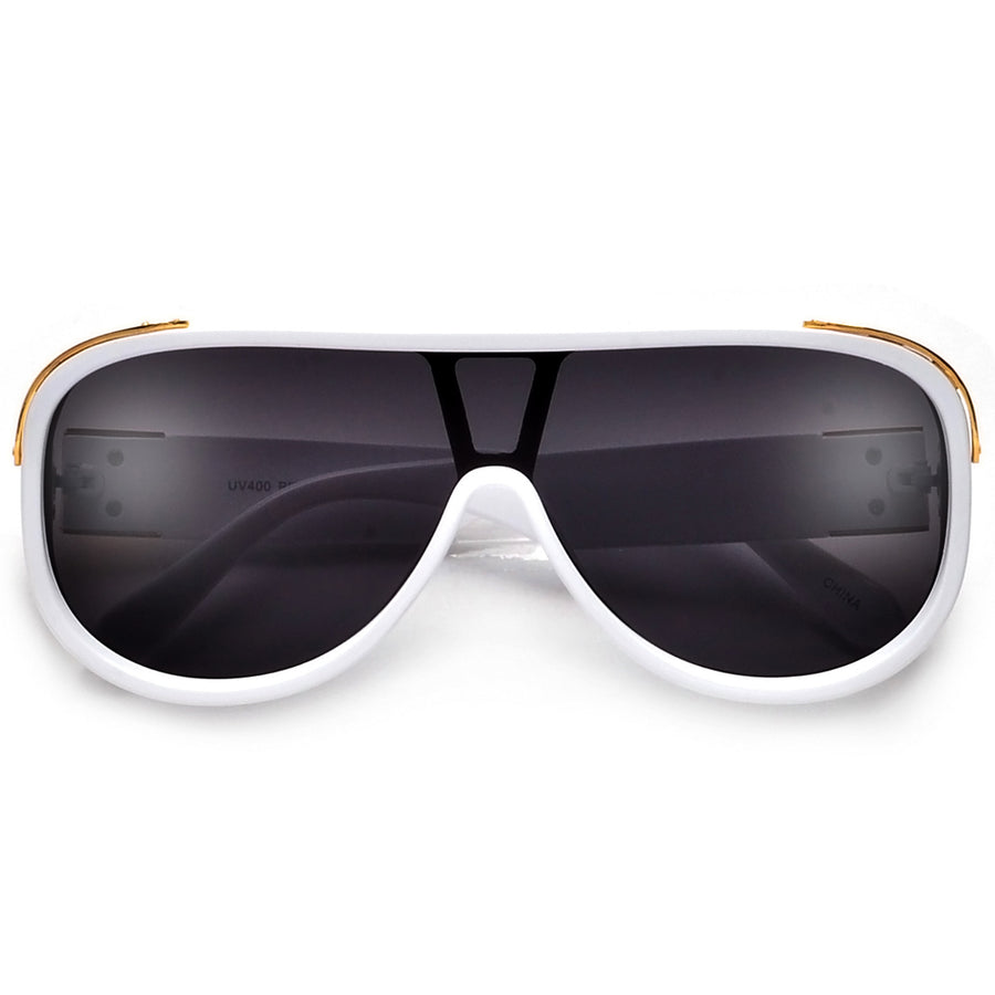 Full Mask Coverage Millionaire Sunglasses - Sunglass Spot