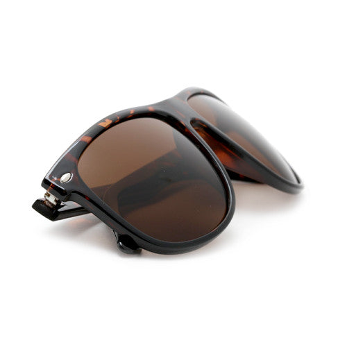 Oversize 59mm Modified Classic 80's Sunglasses - Sunglass Spot