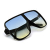 Oversized 70mm Bold Visor Inspired Sunglasses - Sunglass Spot
