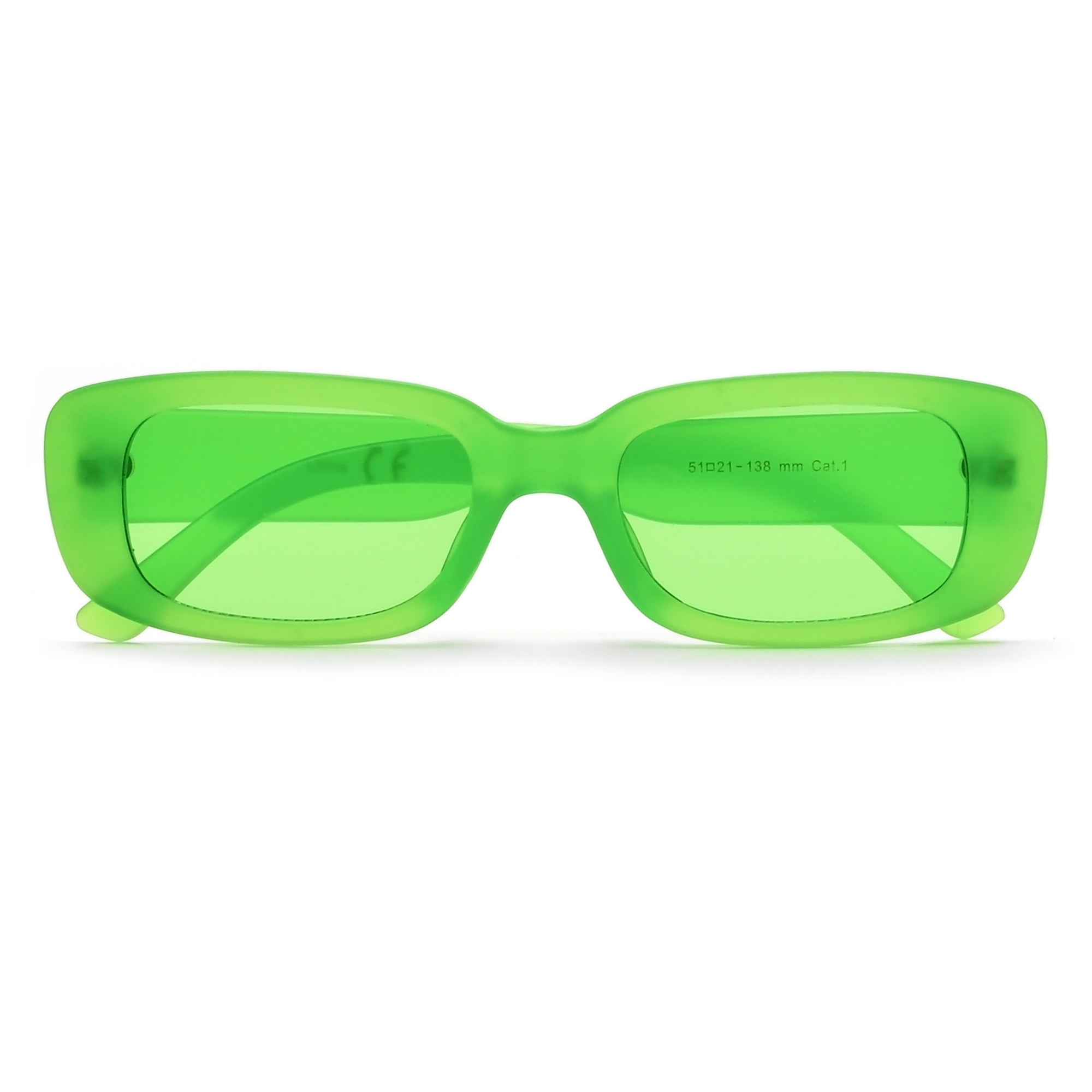 Slim Bright Frost Frame Sunnies