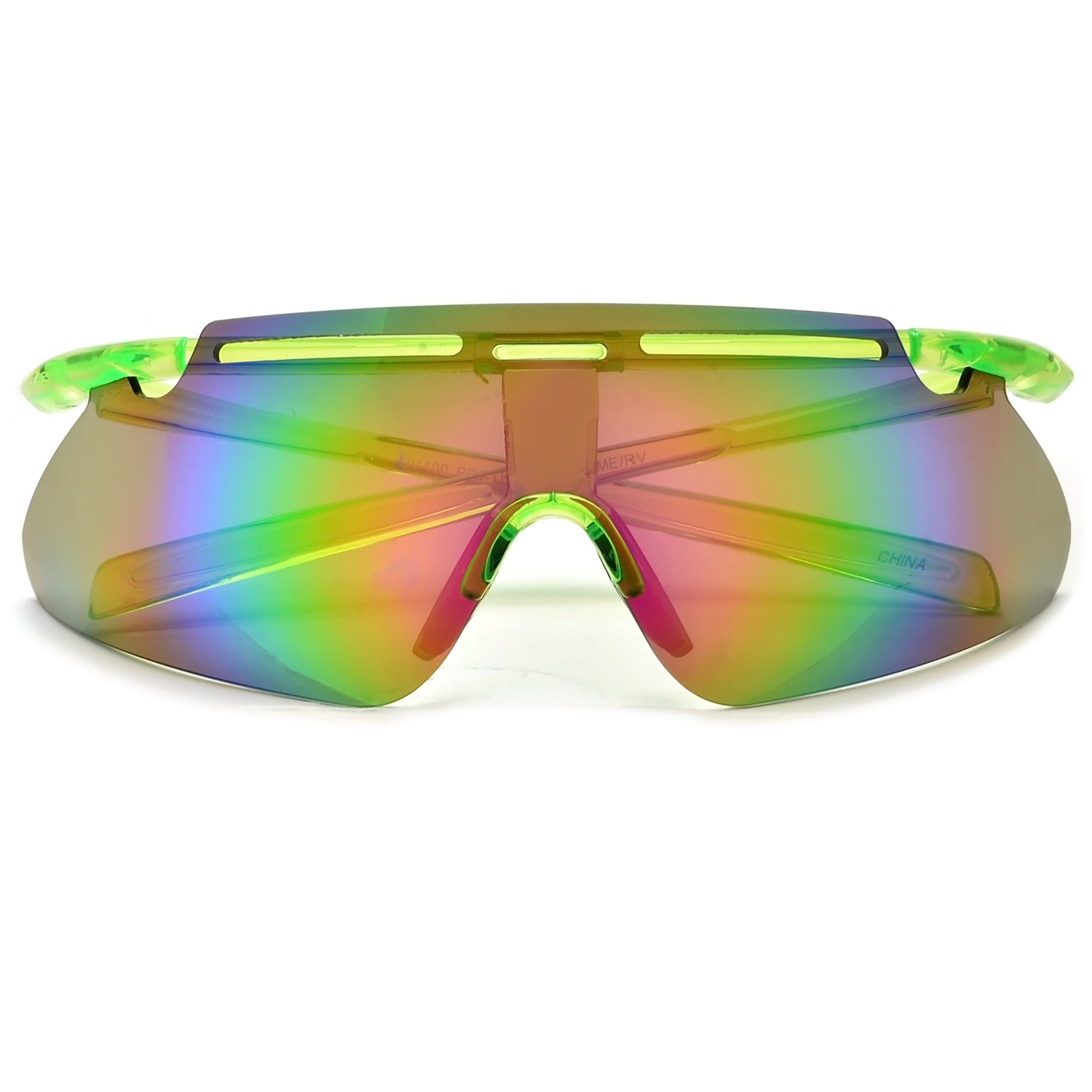 Full Wrap Around Rimless Sport Shields