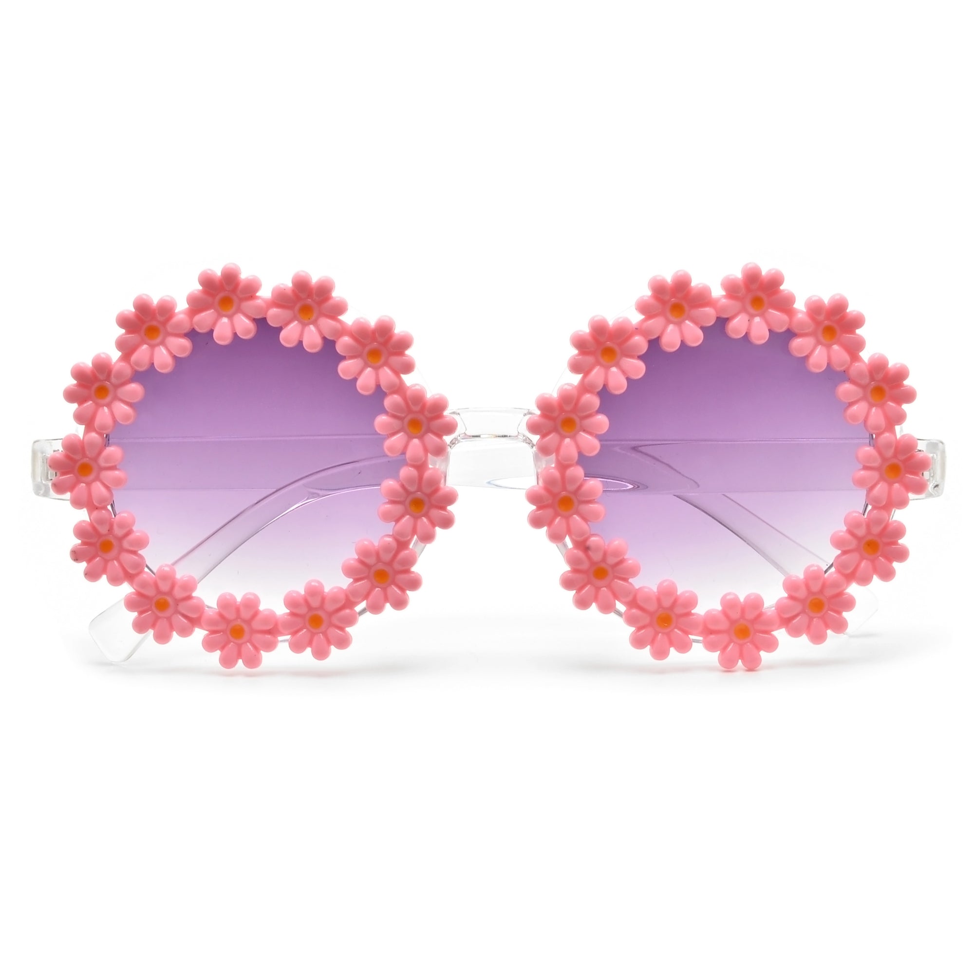 Cute Decorative Floral Round Sunnies