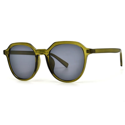 Modern Angular Round Sunglasses