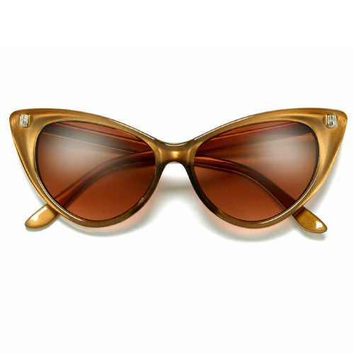 Designer Inspired Super Cat Eye MOD Fashion Sunglasses - Sunglass Spot