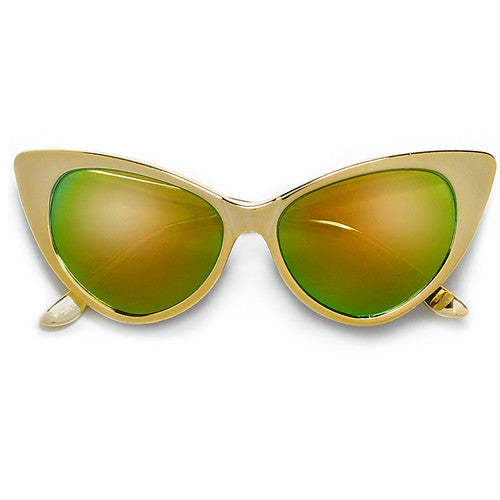 Designer Inspired Super Cat Eye MOD Fashion Sunglasses - Sunglass Spot