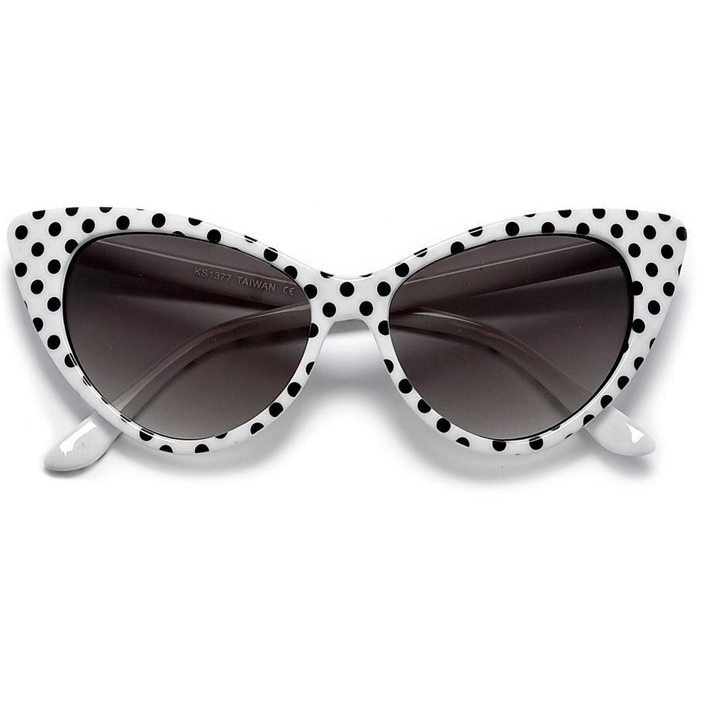 50's Style Polka Dot Sunglasses 50's Style Polka Dot Sunglasses
